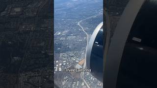 Timelapse flying over Irvine California Santa Ana mountains and Lake Elsinore [upl. by Hachmin]