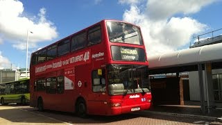 FULL ROUTE VISUAL  London Bus Route A10  Uxbridge to Heathrow Airport  TP1510 LK03NKE [upl. by Lleder]