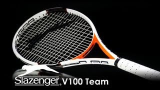 Slazenger V100 Team Racquet Review [upl. by Thais]