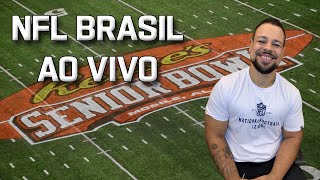 NFL Brasil Ao Vivo  Preview Senior Bowl [upl. by Neehar27]