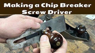 Making a Chip Breaker Screwdriver [upl. by Margetts]