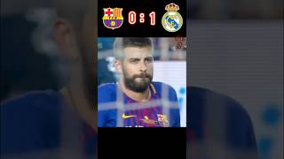 Real Madrid 🆚 FC Barcelona  31 Match  Highlights 😱 shorts football youtube ronaldo [upl. by Lemert]