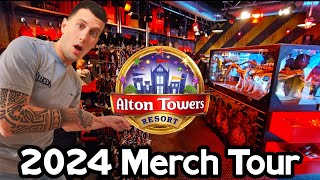 Alton Towers 2024 Shops amp Merch Tour [upl. by Anihtyc]