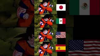 Comparacion de idiomas dbz [upl. by Esimehc138]