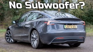 New Tesla Model 3 audio review Standard vs Long Range Sound  TotallyEV [upl. by Pelagia974]