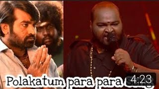 Polakatum para para song muthusirpi performance super singer 8 today episode [upl. by Akvir]