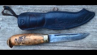 Iisakki Järvenpää Puukko Restoration [upl. by Revell]