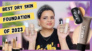 Best Dry Skin Type Foundations of 2023✨ with oxidation test [upl. by Randie]