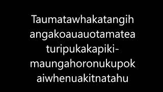 How to say Taumatawhakatangihangakoauauotamateaturipukakapikimaungahoronukupokaiwhenuakitnatahu [upl. by Latsirhc940]