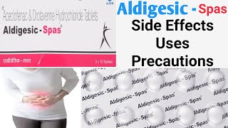 Aldigesic Spas tablet uses in hindi  Side Effect  Precaution  Midicine Hub [upl. by Levon]