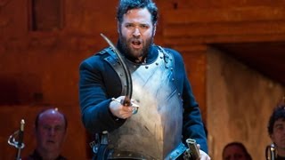 Les Troyens Bryan Hymel on David McVicars Royal Opera production [upl. by Bohner]