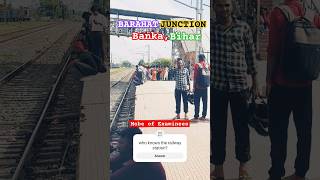 Mobe of Examinees on BARAHAT Railway station viralvideo Railwaystation mobeontrack examontrack [upl. by Iew]