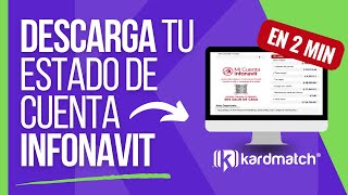 Estado de cuenta Infonavit Cómo checarlo y descargarlo EN MINUTOS  Tutorial 2023 [upl. by Meerak]