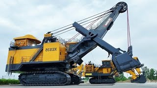 The Most Powerful Rope Shovels Excavator in the World [upl. by Eirdua301]