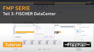 FMP Serie Tutorial Teil 3 DataCenter  Schichtdickenmessgerät magnetinduktivWirbelstrom  Fischer [upl. by Ednihek]