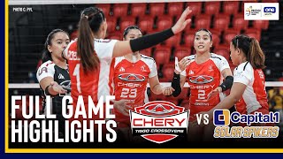 CHERY TIGGO vs CAPITAL1  FULL GAME HIGHLIGHTS  202425 PVL ALLFILIPINO CONFERENCE  Nov 12 2024 [upl. by Ennyroc]