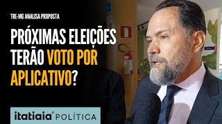 TREMG ANALISA POSSIBILIDADE DE VOTAÇÃO POR APLICATIVO PARA PRÓXIMAS ELEIÇÕES [upl. by Vacla]