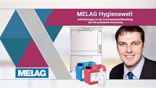 MELAG Webinar  Hygienewelt  Anforderungen an die Instrumentenaufbereitung [upl. by Lynd]