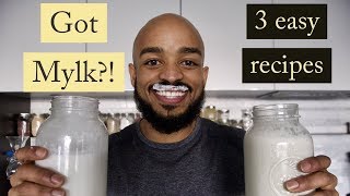 Top 3 Vegan Seamoss Milk Recipes l Almost Alkaline Ep 04 [upl. by Annwahs]