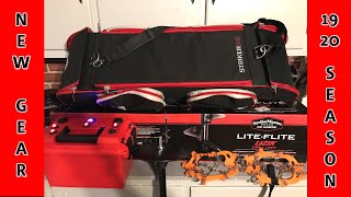 New Ice Fishing Gear for the 1920 season Striker Ice Rod Storage Case StrikeMaster Lite Flite [upl. by Anertac529]