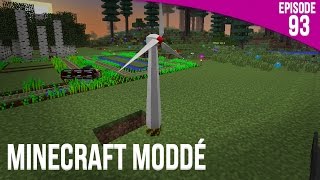 Les éoliennes   Minecraft Moddé S2  Episode 93 [upl. by Aleakim]