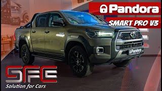 Alarmanlage im Toyota Hilux  Pandora Smart Pro V3 [upl. by Jara]