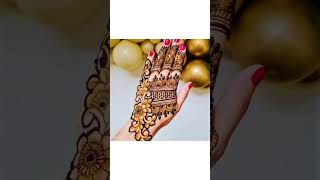 Henna Mehendi Design 💖💖💖 hennamehendidesign henna aesthetic simplemehendi [upl. by Hayouqes69]