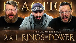 The Rings of Power 2x1 REACTION quotElven Kings Under the Skyquot [upl. by Abad]