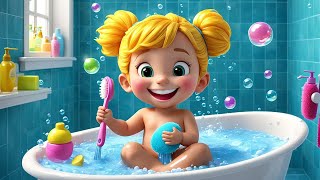 Bath Time  Nursery Rhymes for Kids  Fun amp Engaging Song [upl. by Arocal]