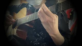 FINAL FANTASY XIV Old Sharlayan Night Finger style solo guitar [upl. by Bush21]