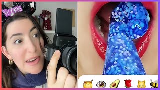 82 EMOJI Eating Con Leidys Sotolongo 💥✅ LOS NUEVOS TIKTOK DE Leidys Sotolongo Rubén Tuesta [upl. by La]