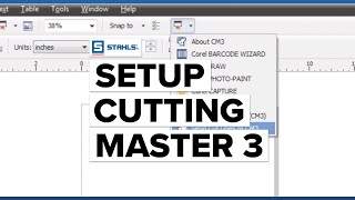 How to Set Up Cutting Master 3 with CorelDRAW® [upl. by Nirat]