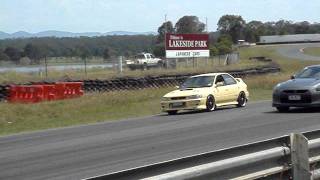 Lakeside Raceway 2011 2000 GC8 WRX vs Nissan GTR r35 drag race [upl. by Artim]