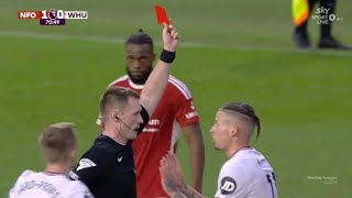 Kalvin Phillips Red Card HQ  Nottingham Forest Vs West Ham United  Premier League  1722024 [upl. by Esdnyl]