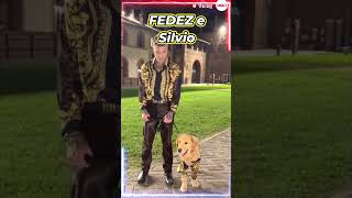 Fedez e il cane Silvio alla settimana della moda di Milano [upl. by Thomasina]