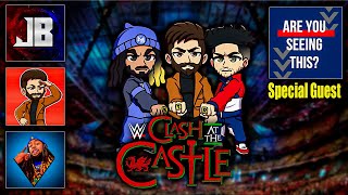 WWE Clash at The Castle WATCH PARTY W Canary [upl. by Etnahsal612]