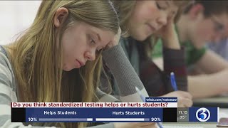 VIDEO Teachers explain how standardized testing causes stress on students [upl. by Anneirb]