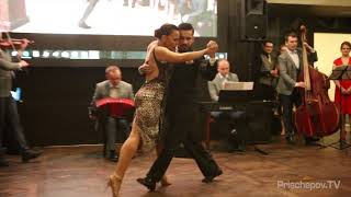 Virginia Pandolfi amp Jonatan Aguёro 2 Moscow TANGO EVENT amp MILONGA “BLUE MAGIC ROSE” ADORNOS [upl. by Egamlat]