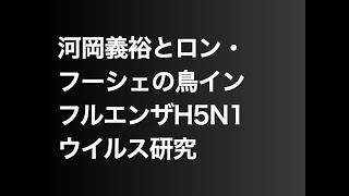 河岡義裕とロン・フーシェの鳥インフルエンザH5N1ウイルス研究 [upl. by Kaczer]