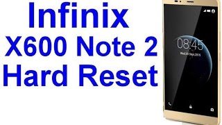 Infinix X600 Note 2 Pro Hard Reset [upl. by Deryl]