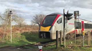 Beversham Level Crossing Suffolk 15022024 [upl. by Gredel800]