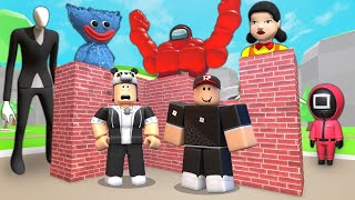 Canavar Saldırılarına Karşı Kale Yap   Roblox [upl. by Trilly]