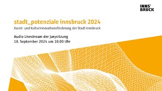 stadtpotenziale 2024  Audio Livestream [upl. by Atnovart]