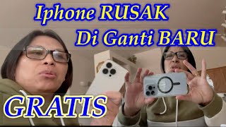 Cukup Hubungi Apple Care Telepon Rusak di Ganti Baru  Phone Protection [upl. by Elleinet145]