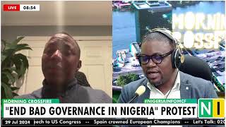 quotEnd Bad Government in Nigeriaquot Protest with Omoyele Sowore [upl. by Shaw]