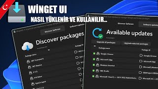 WINGET UI NASIL YÜKLENİR VE NASIL KULLANILIR [upl. by Llevaj]