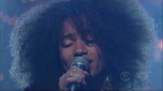 Nneka  Heartbeat  on David Letterman [upl. by Silrac]