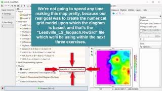 RTE 81 Using Grid Math to Create an Isopach Grid [upl. by Icart423]