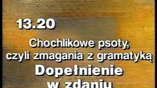 Program Pierwszy  Zakończenie programu 21041998 fragment [upl. by Ylenats]