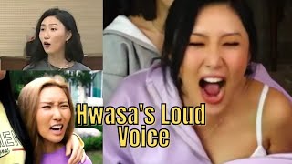 Hwasa and her loud voice [upl. by Jung]